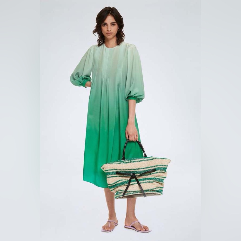 Dorothee Schumacher ‘Colorful Volumes’ Dress, Green, NWT - Picture 5 of 6